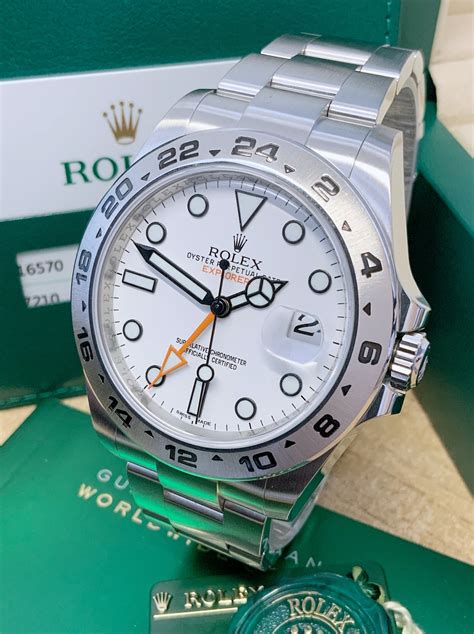 rolex explorer 2 2018 sale|rolex explorer 2 value today.